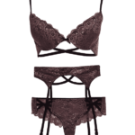 Plunge Cross Bustier